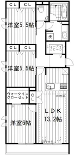 LeBois中野【2階】の間取り
