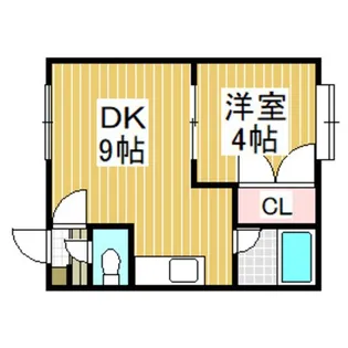 サクセス明野A棟【2階】の間取り