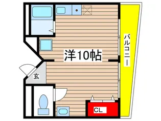 八事ベルハウス【4階】の間取り