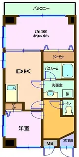 入江OSビル【3階】の間取り