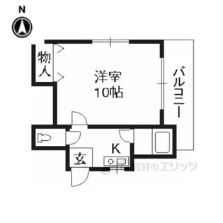 昭和屋ビル【4階】の間取り