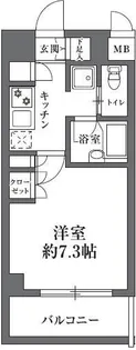 HF駒沢公園レジデンス【1階】の間取り