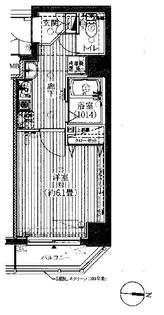 プレール・ドゥーク住吉【1階】の間取り