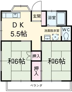 セブンハイム【1階】の間取り