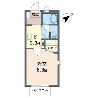 シャーメゾン大森【2階】の間取り