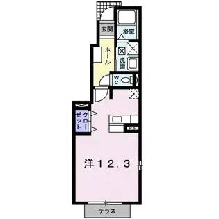 ハンディFTIII【1階】の間取り