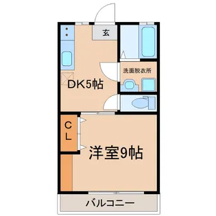 D-HOUSE I【2階】の間取り