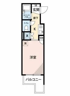 ステージファースト原宿【2階】の間取り