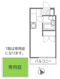 サダヨシベルシオン A棟【2階】の間取り