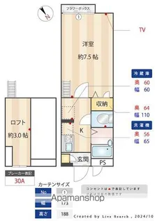 メインシティガーデンスワ【2階】の間取り
