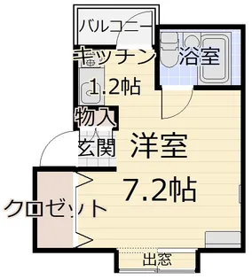 アーバンホームズ第一古川【1階】の間取り