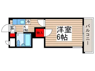 フロントピア相之川【1階】の間取り