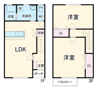 グレイスソシアAの間取り