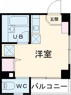 プティコッフル【5階】の間取り