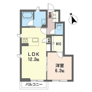 シャーメゾン 上阿原【1階】の間取り