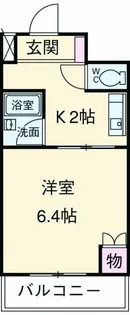 アーネット西船橋【4階】の間取り