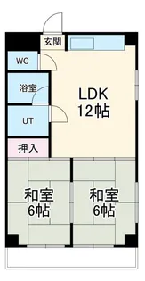 第一ビル【7階】の間取り