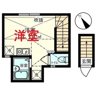 フォレスタ西小山【2階】の間取り
