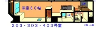 グランドルチェ 1【4階】の間取り