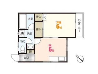 Luce.F高取【2階】の間取り