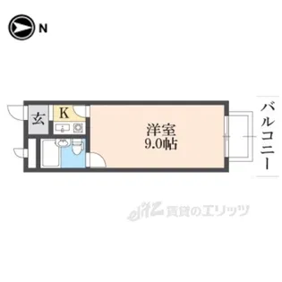 エクステリア法隆寺【2階】の間取り