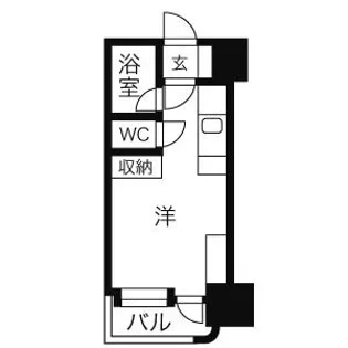 アン・セリジェ壱番館/弐番館【3階】の間取り