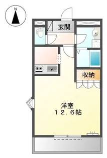 K’sスクエア【1階】の間取り