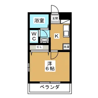 ヴェルデ【1階】の間取り