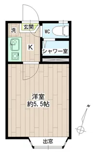 ハイツ二俣川【1階】の間取り