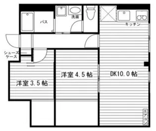 AllureIII【3階】の間取り