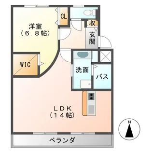 アームズパーク173【4階】の間取り