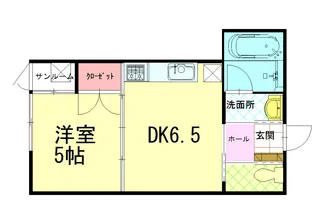 Bloom(ブルーム)【1階】の間取り
