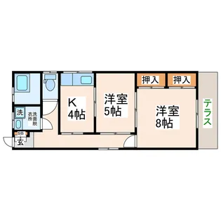 熊本県熊本市北区山室5【一戸建】の間取り