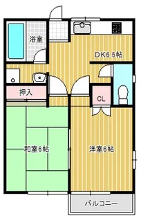 フォーブルエイトA【2階】の間取り