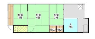 岡山県岡山市東区西大寺中3【一戸建】の間取り