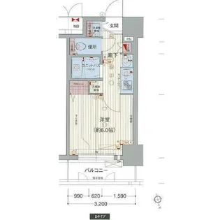 愛知県名古屋市千種区今池4【マンション】の間取り