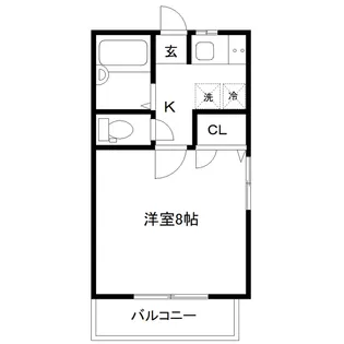 ラ・ソレイユ【2階】の間取り