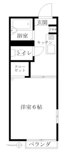 フラットN【2階】の間取り