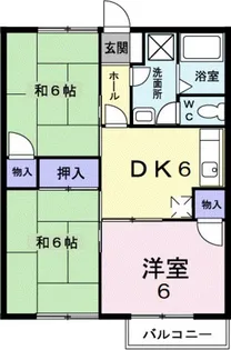 3DKの間取り画像
