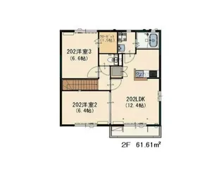ダイヤメゾン【2階】の間取り