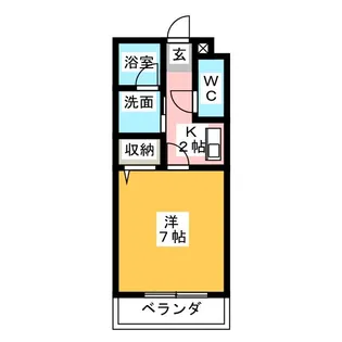 グレースメゾン名海5【3階】の間取り