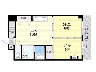 ピュアティ武庫之荘III【1階】の間取り