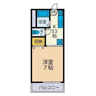 コーポセシオン【2階】の間取り