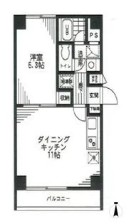 aterier de C&K【3階】の間取り