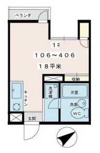 東京都多摩市鶴牧2【マンション】の間取り