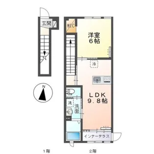 フィオーレ【2階】の間取り