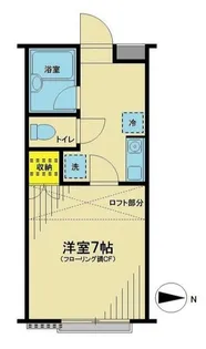 1Kの間取り画像