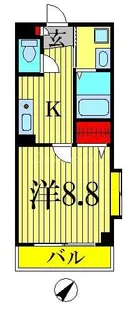 アルト・プエンテ平井【4階】の間取り