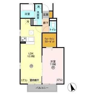 アリビオ【1階】の間取り