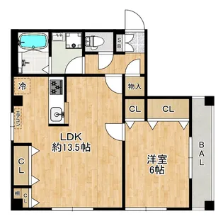 エムツーハイム【3階】の間取り